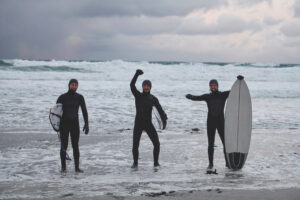 Norwegian Beach Surfing