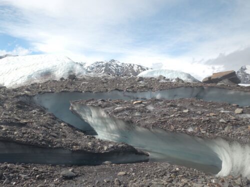 Matanuska glacier features