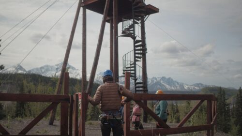 zipline tower and tour