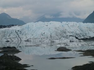 local park with glacier access