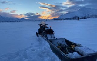 Winter Snowmobiling Alaska